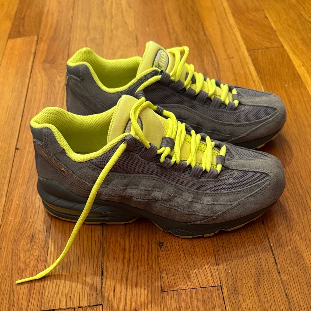 Air max 95 Gray and Yellow kids Sneakers